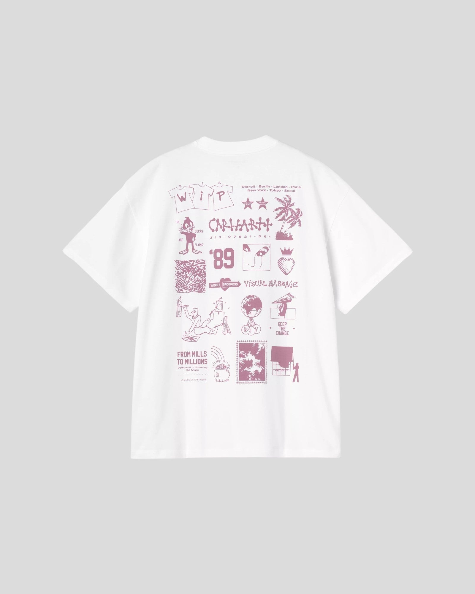 Carhartt || W' S/S Modal T-Shirt - White Carhartt