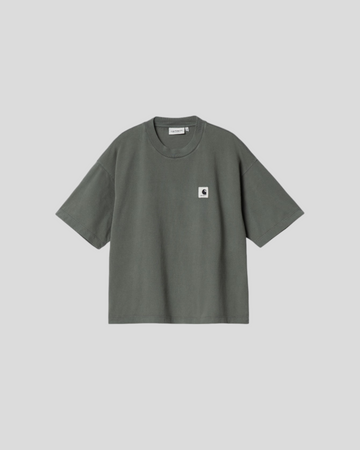 Carhartt || W' S/S Nelson - T-shirt - Smoke Green Carhartt
