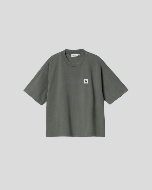 Carhartt || W' S/S Nelson - T-shirt - Smoke Green Carhartt