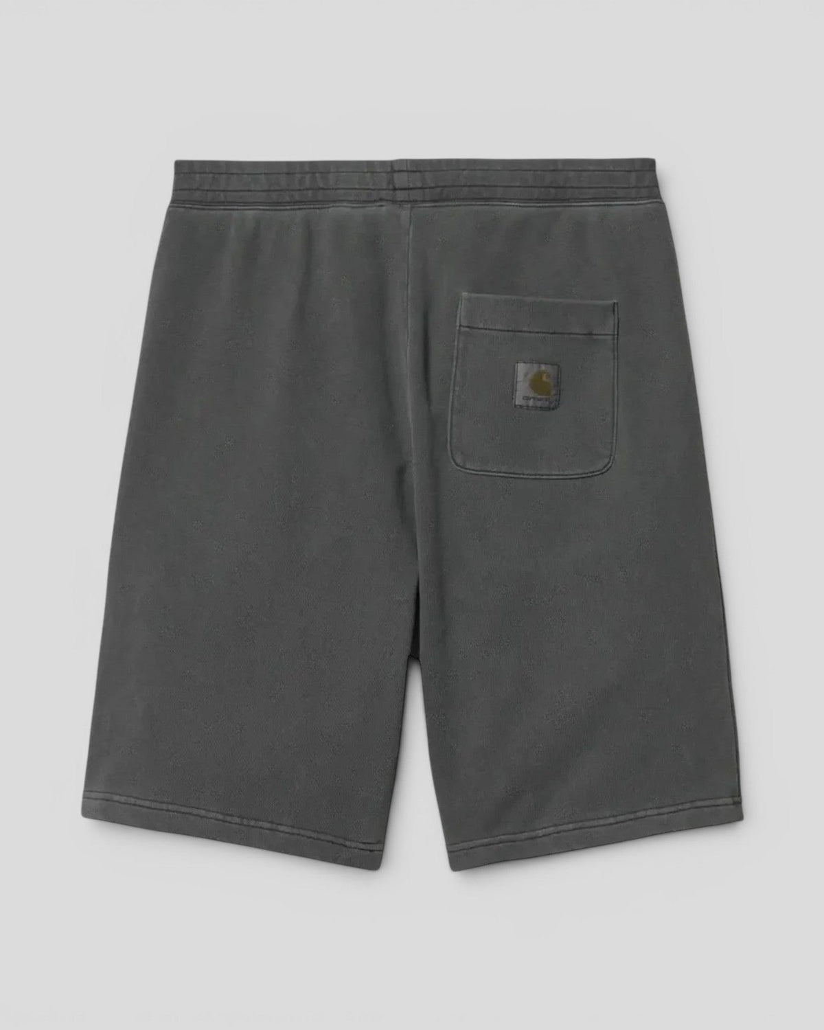 Carhartt || Nelson Sweat Short - Black Garment Dyed - M’ Carhartt