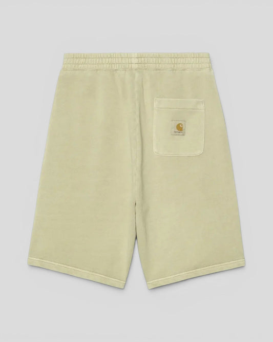 Carhartt || Nelson Sweat Short - Gentle Green Garment Dyed - M’ Carhartt