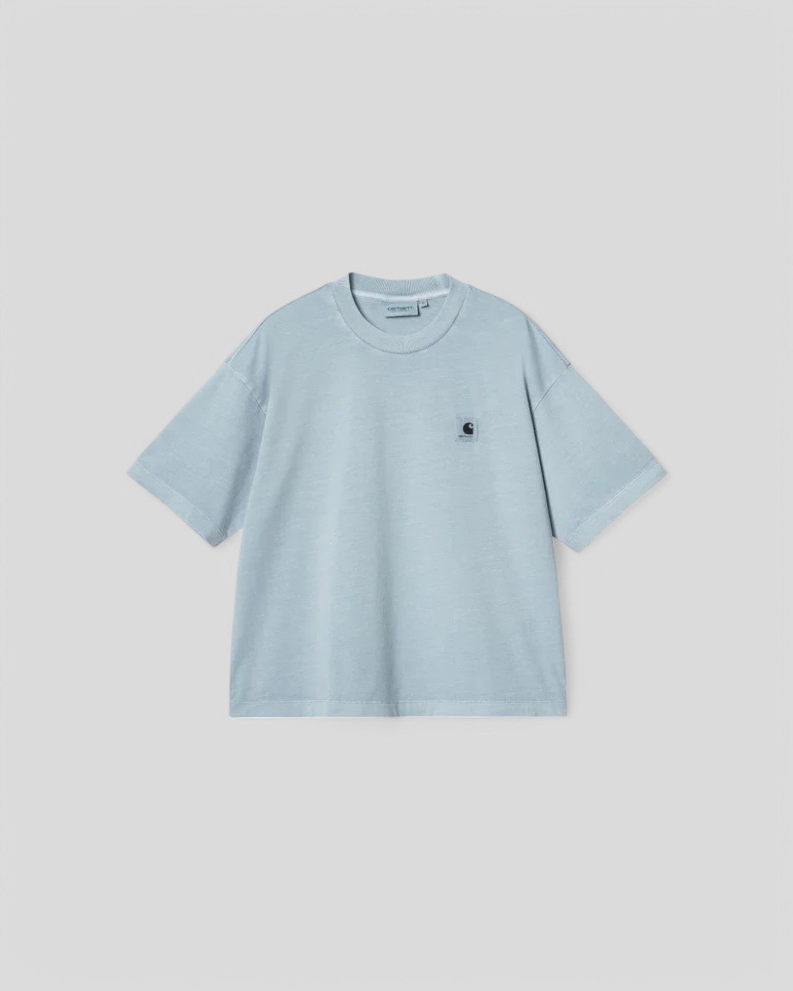 Carhartt || W' S/S Nelson T-shirt - Dusty Ice Garment Dyed Carhartt