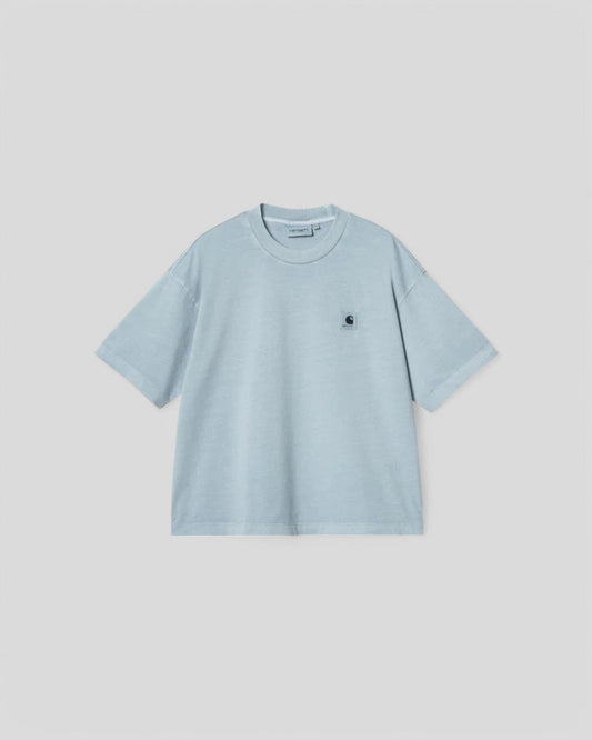 Carhartt || W' S/S Nelson T-shirt - Dusty Ice Garment Dyed Carhartt
