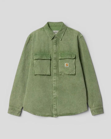 Carhartt || W' Monterey Shirt  - Kiwi Worn Washed Carhartt
