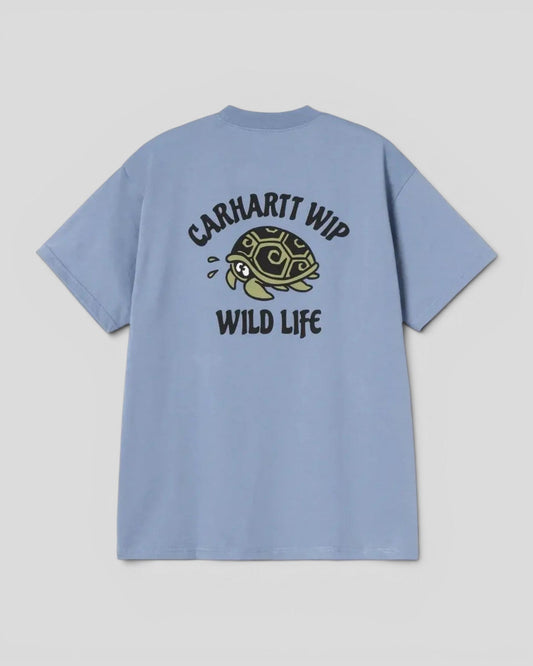 Carhartt || Wild Life T-shirt - Gentle Blue - M’ Carhartt