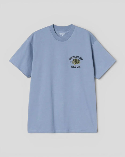 Carhartt || Wild Life T-shirt - Gentle Blue - M’ Carhartt