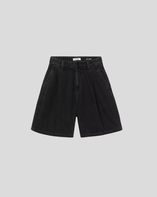 Carhartt || W' Alta Short - Black Stone Washed Carhartt