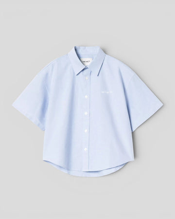 Carhartt || W' S/S Kaia Shirt - Bleach / White Carhartt