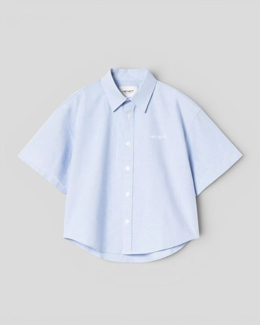 Carhartt || W' S/S Kaia Shirt - Bleach / White Carhartt