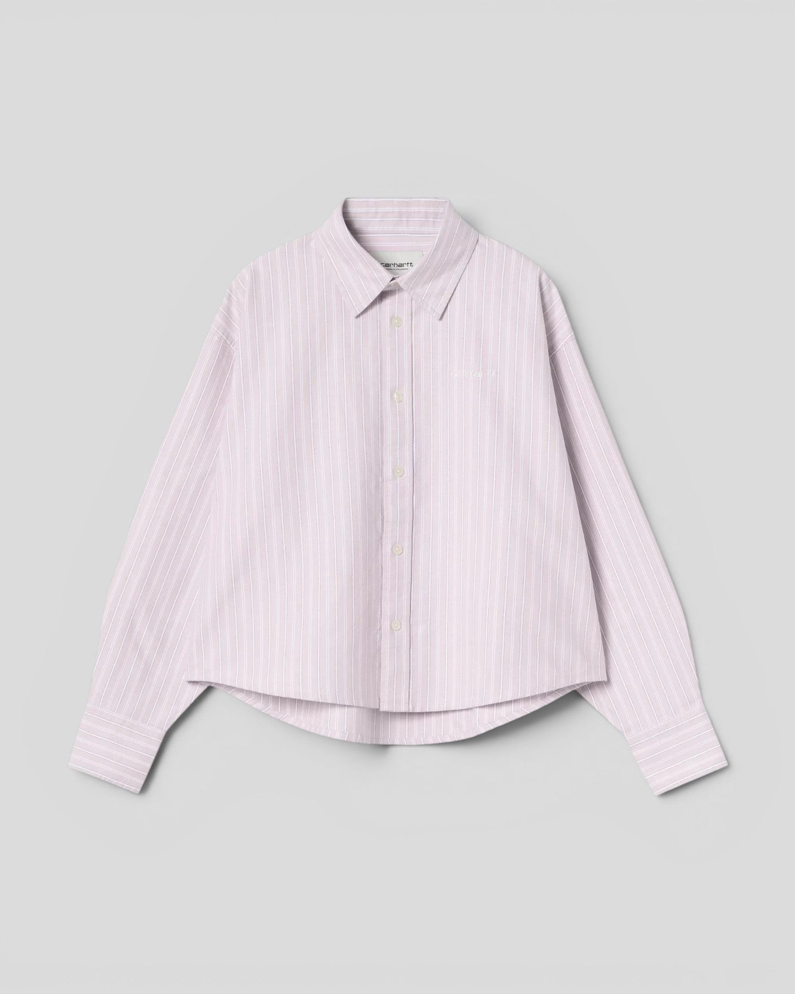 Carhartt || W' L/S Kanan Shirt - Stripe/ Hortensia Carhartt