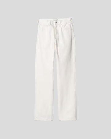 Carhartt || W' Noxon Pant - White Rinsed Carhartt
