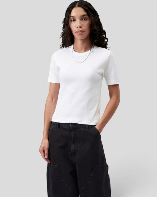 Carhartt || W' S/S Philipa T-Shirt - White Carhartt