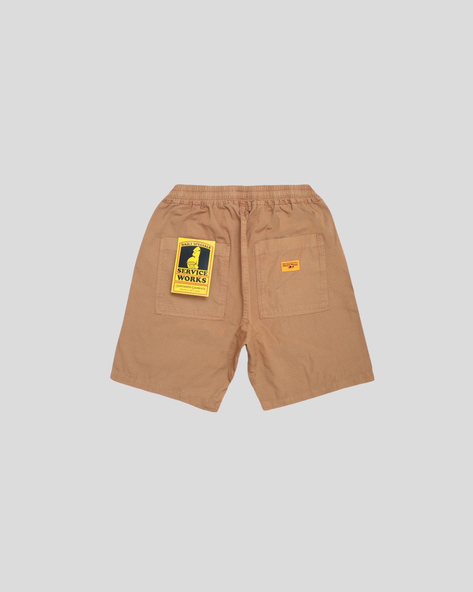Service Works || Ripstop Chef Short - Mink Service Works
