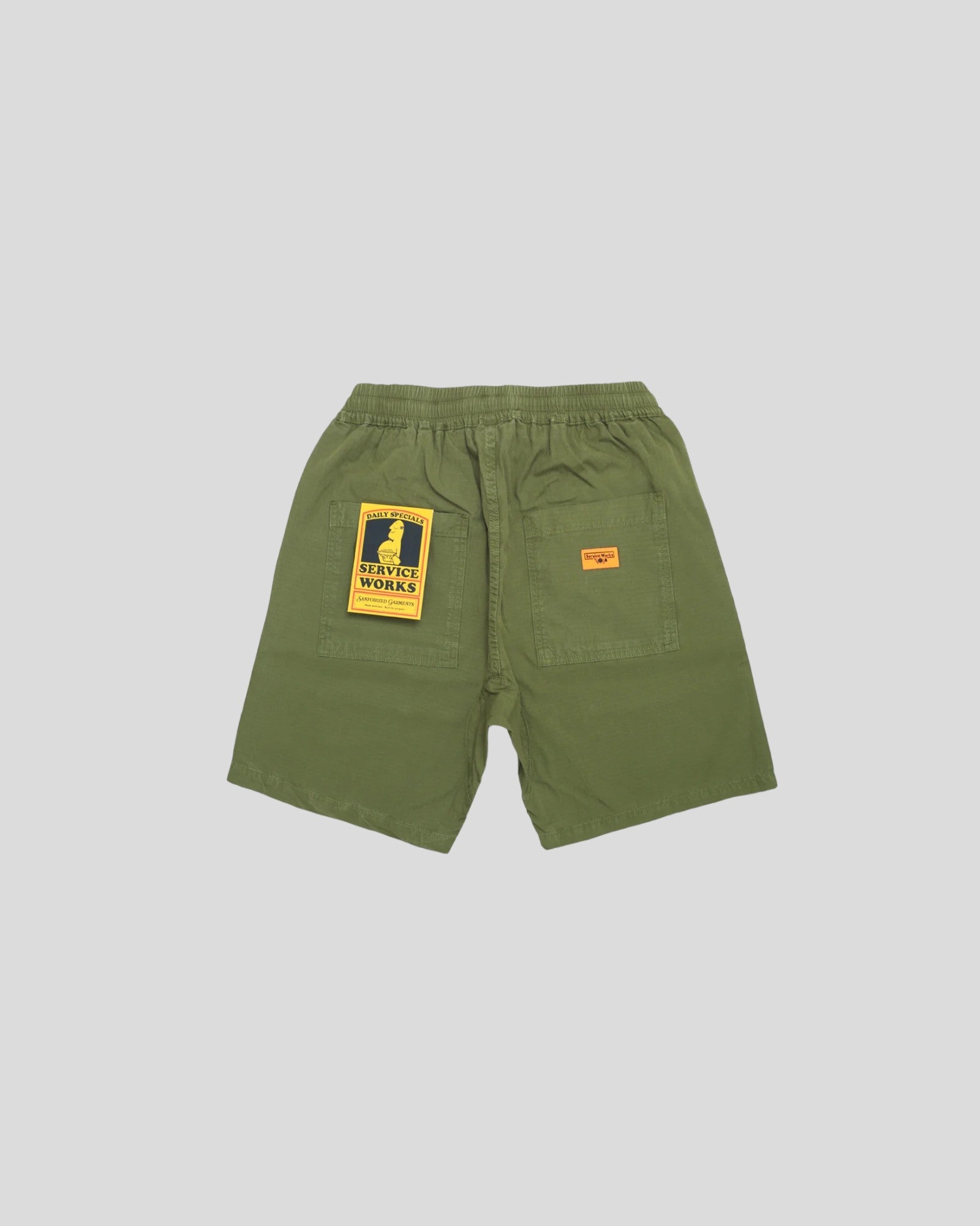 Service Works || Ripstop Chef Short - Pesto Service Works