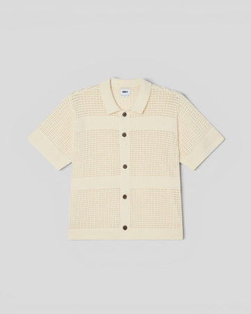 Obey || Zach Sweater Shirt - Unbleached - M' Obey