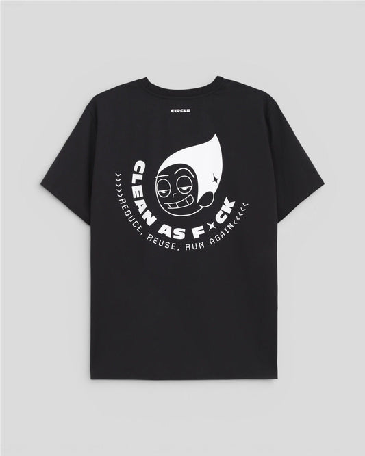 Circle || Agility T-shirt 2.0 - Onyx Black Circle