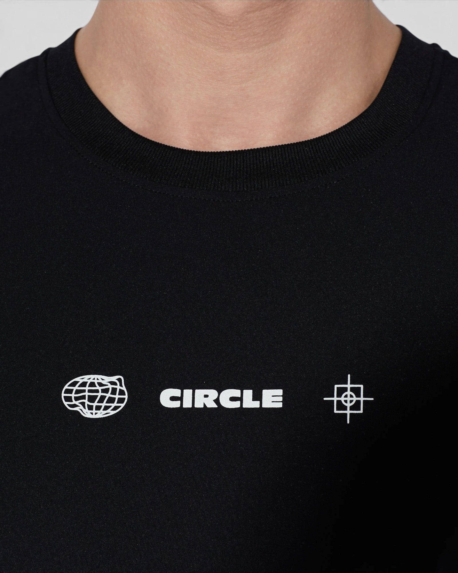 Circle || Agility T-shirt 2.0 - Onyx Black Circle