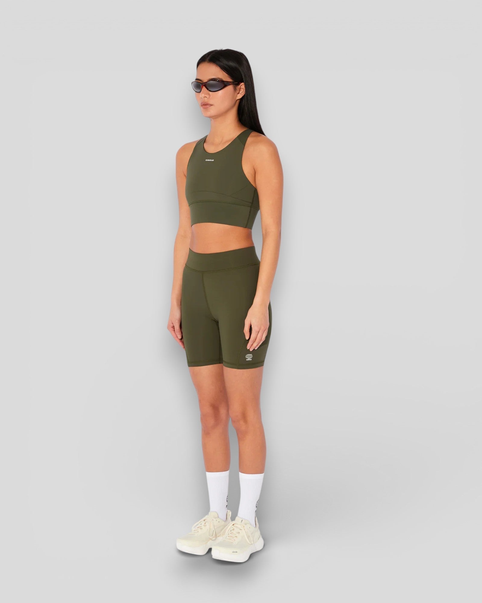 Circle || Level Up Brassière - Moss Circle