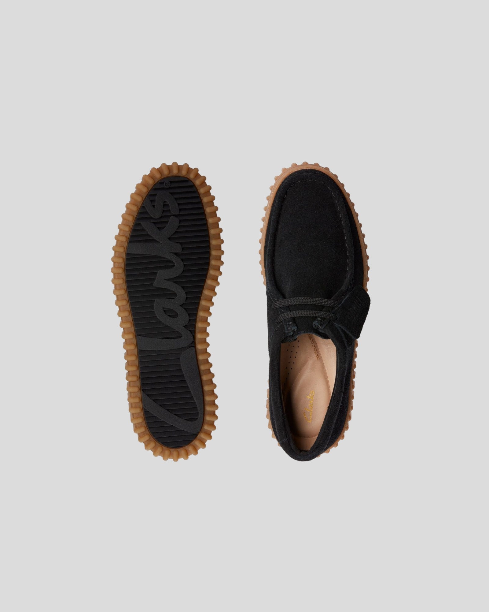 Clarks || Torhill Bee - Black Suede Clarks