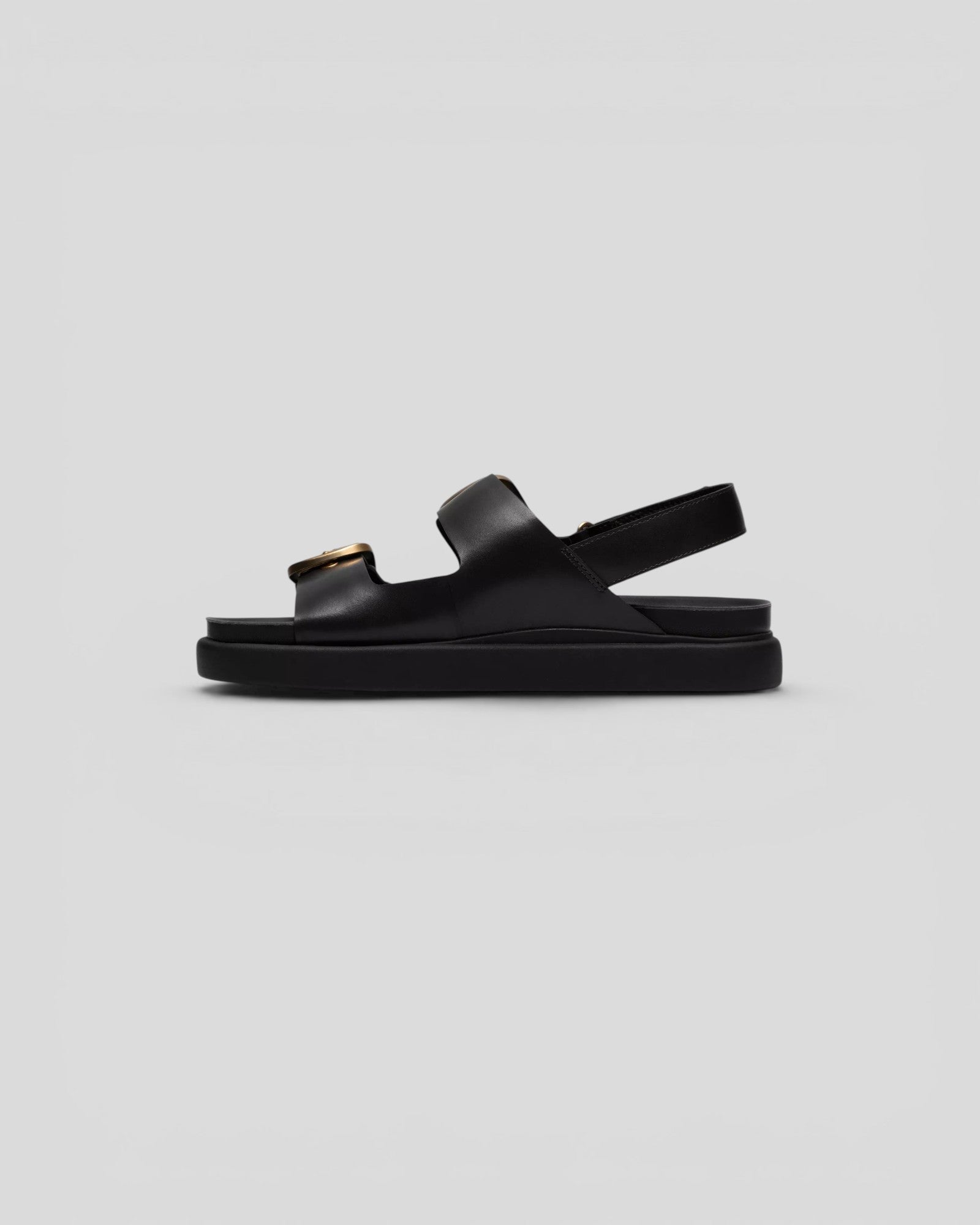 Clarks || Aristella Bay - Black Leather Clarks