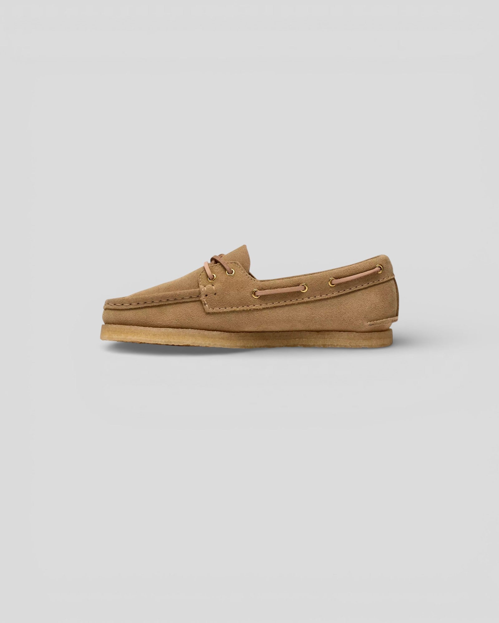Clarks || Godney Boat - Maple Suede Clarks