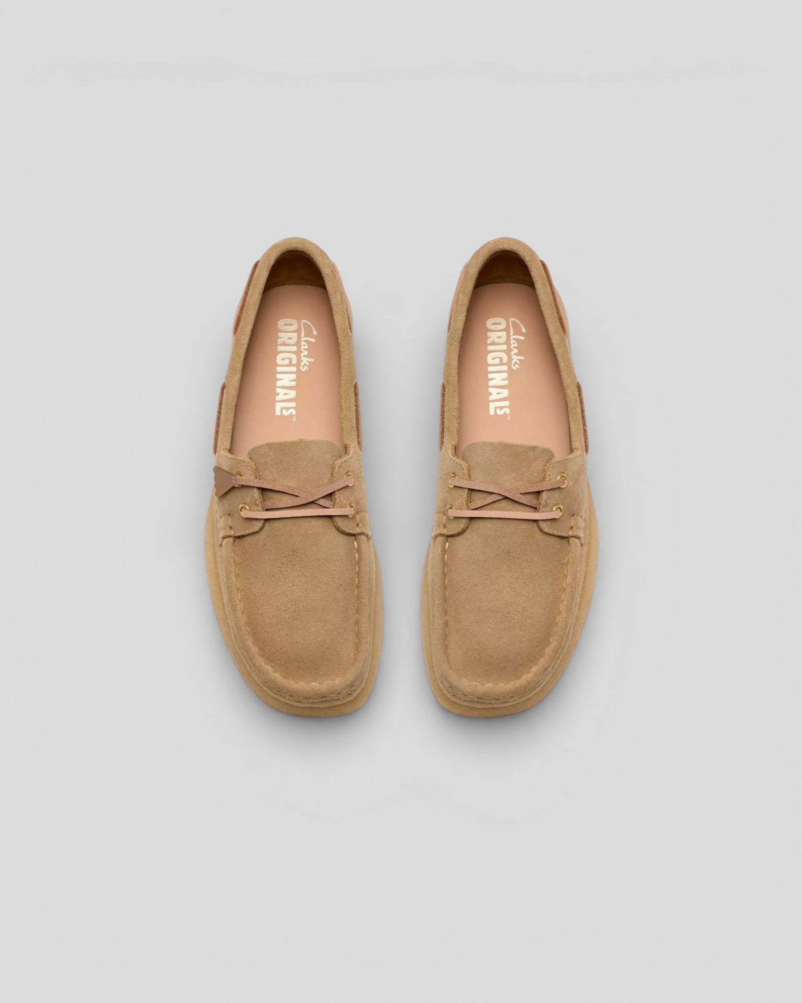 Clarks || Godney Boat - Maple Suede Clarks
