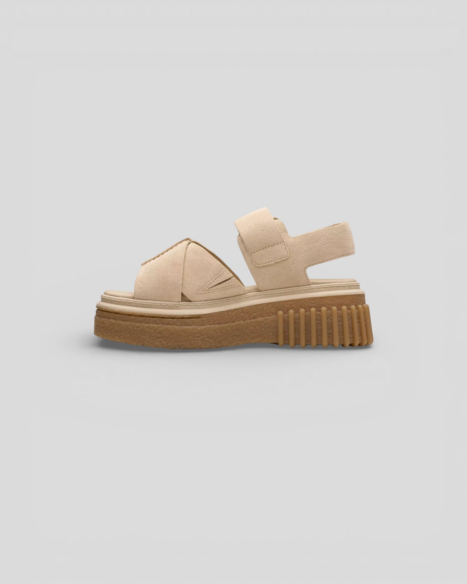 Clarks || Evamar Wish - Ecru Suede Clarks