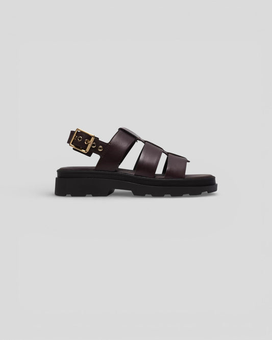 Clarks || Orinoco3 Strap - Dark Brown Leather Clarks