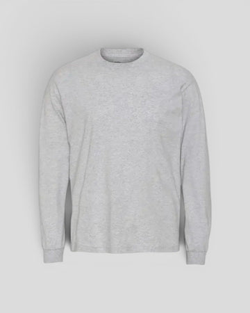 Colorful Standard || Oversized Organic Longsleeve - Heather Grey Colorful Standard