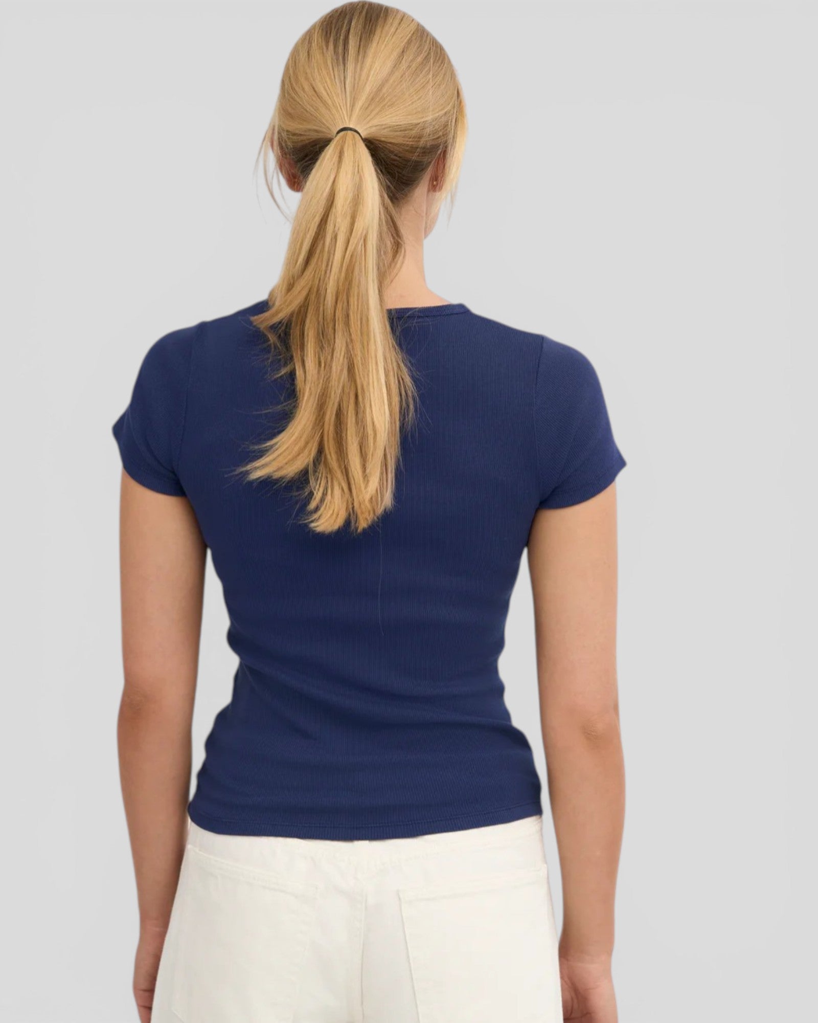 Colorful Standard || Organic Rib tee - Marine Colorful Standard