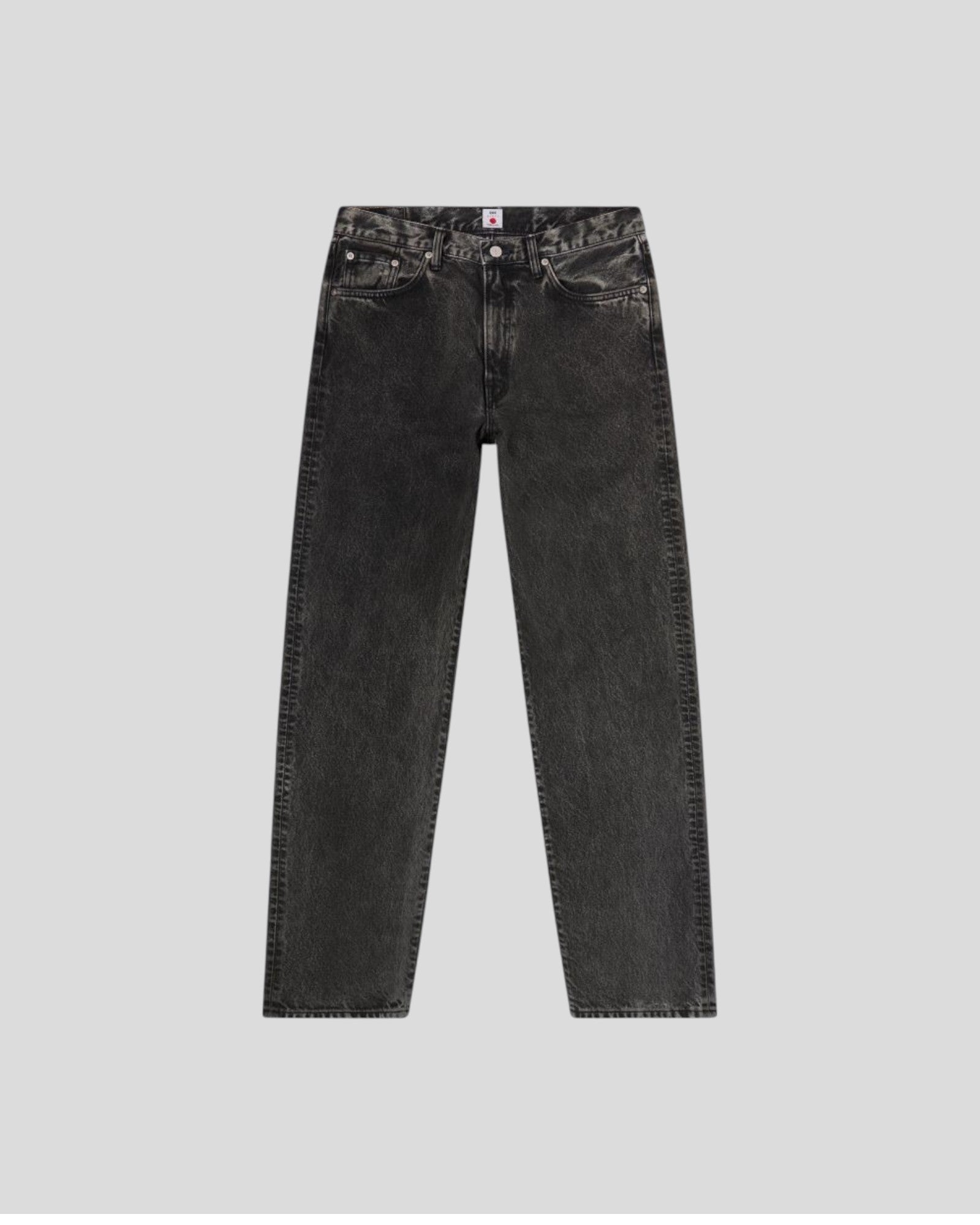 Edwin || Loose fit Kaihara - Black Mid Dark Used Edwin