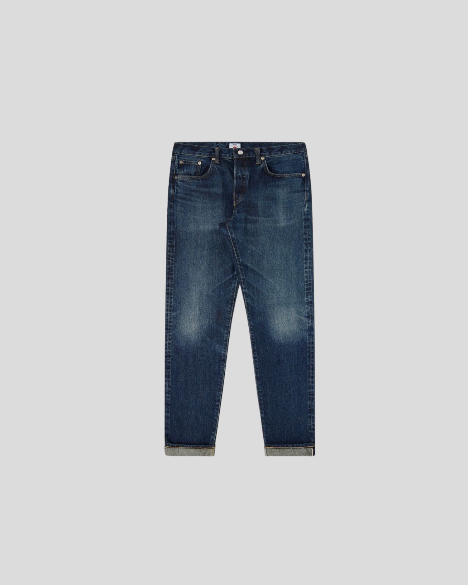 Edwin || Regular Tapered Kurabo Made In Japan  - Blue Dark Used Edwin