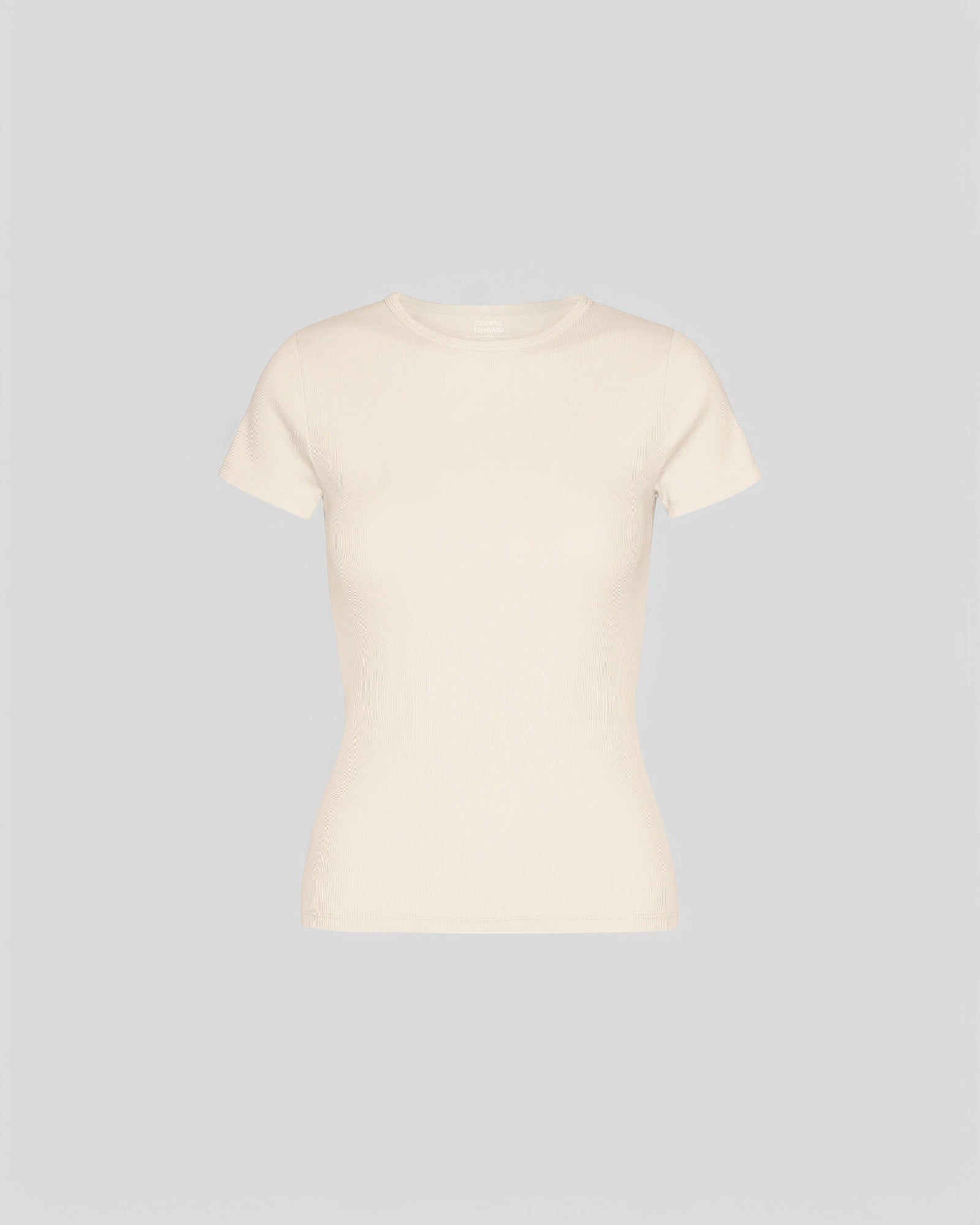 Colorful Standard || Organic Rib SS T-Shirt - Ivory White Colorful Standard