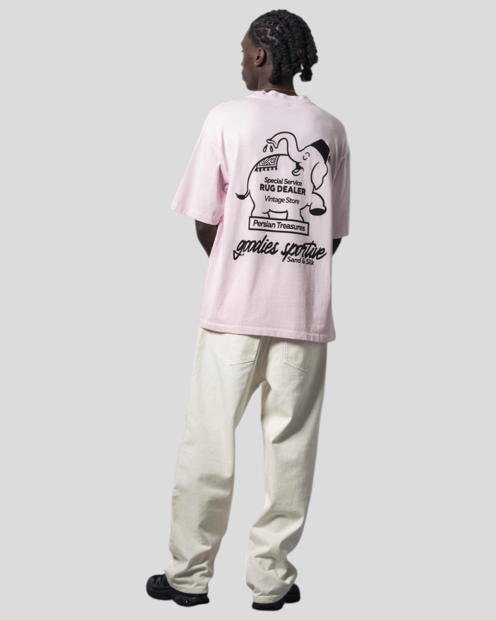 Goodies Sportive || Persian Treasures Tee - Pink Goodies Sportive