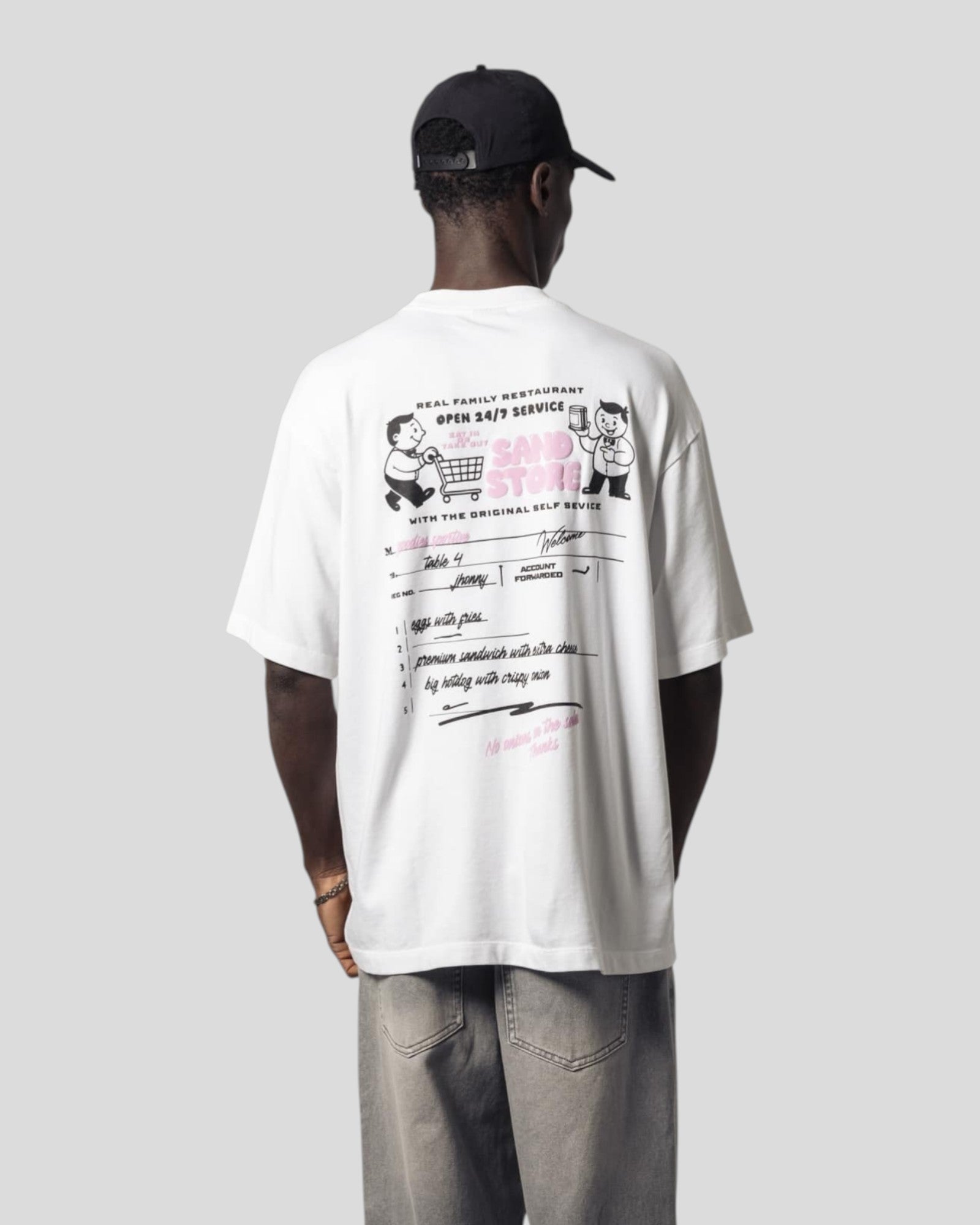 Goodies Sportive || Sand Store Tee - White Goodies Sportive