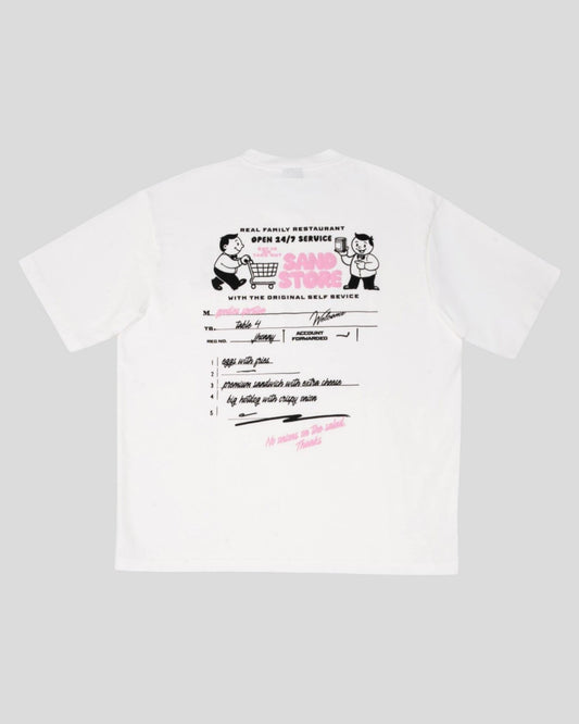 Goodies Sportive || Sand Store Tee - White Goodies Sportive
