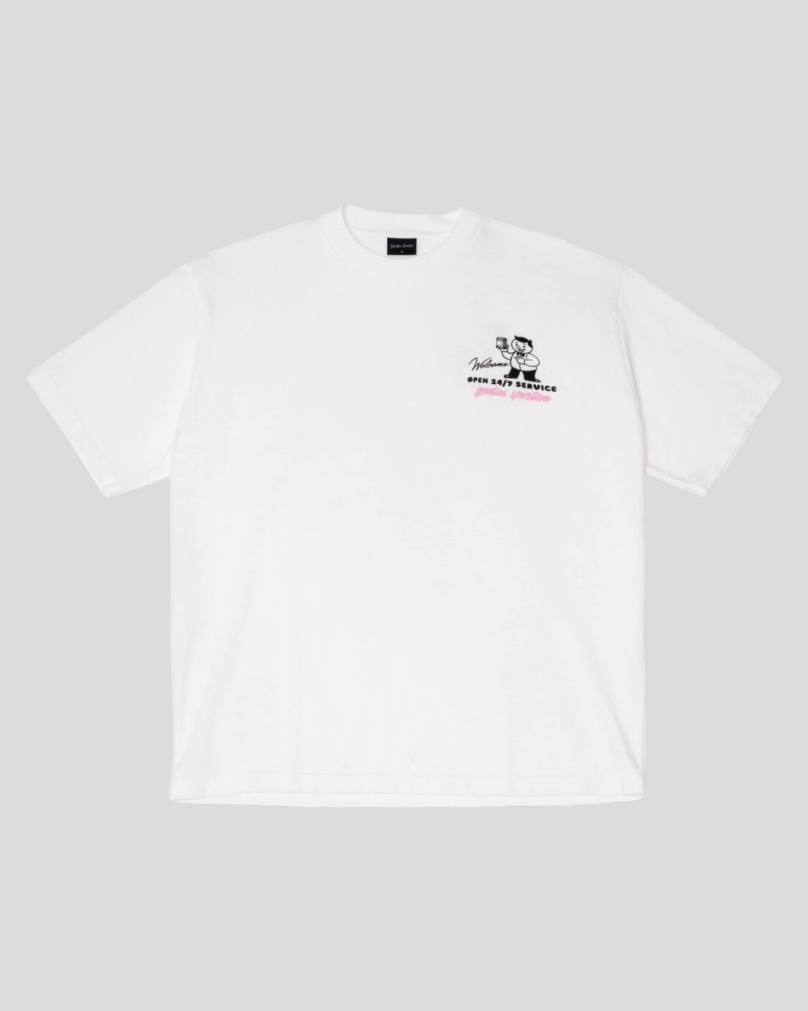 Goodies Sportive || Sand Store Tee - White Goodies Sportive