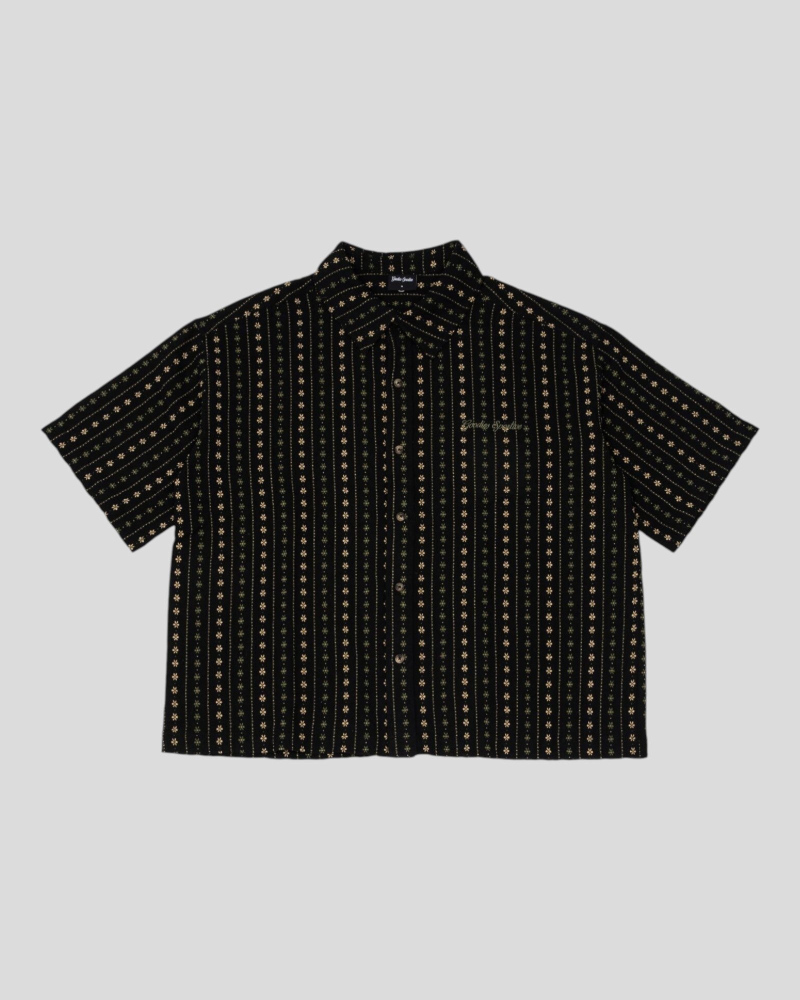 Goodies Sportives || Boxy Thyme Shirt - Black Goodies Sportive