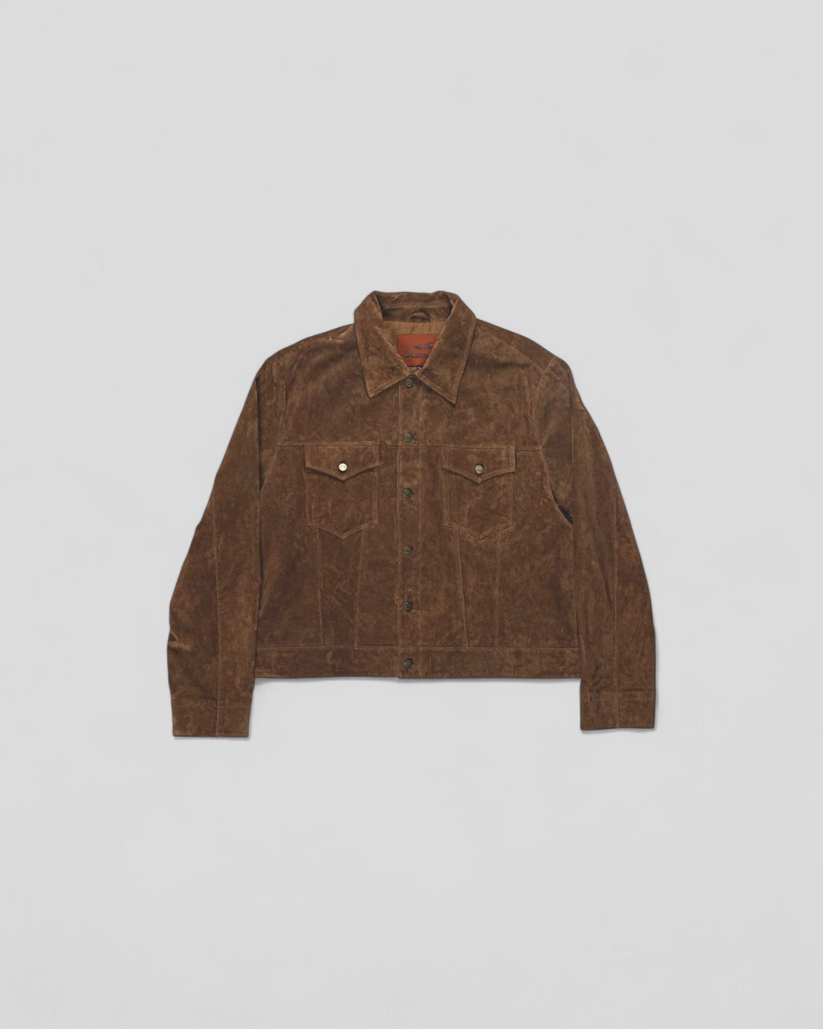 Goodies Sportive || Premium Kombu Real Suede Jacket - Brown Goodies Sportive