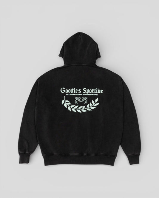 Goodies Sportive || Premium Mint Jacket - Fadeout Black Goodies Sportive