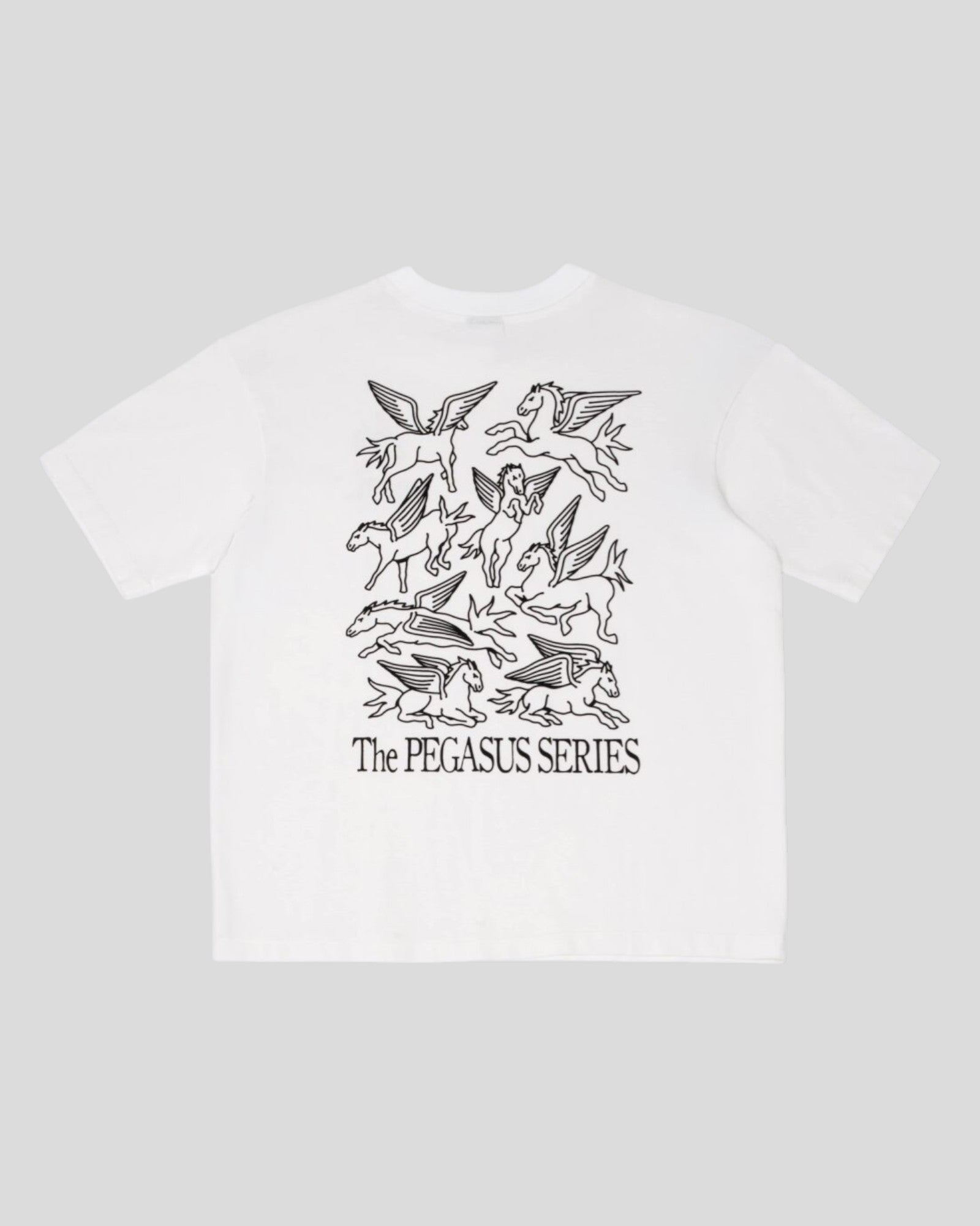 Goodies Sportive || Multi Pegasus Tee - White Goodies Sportive