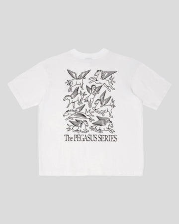 Goodies Sportive || Multi Pegasus Tee - White Goodies Sportive