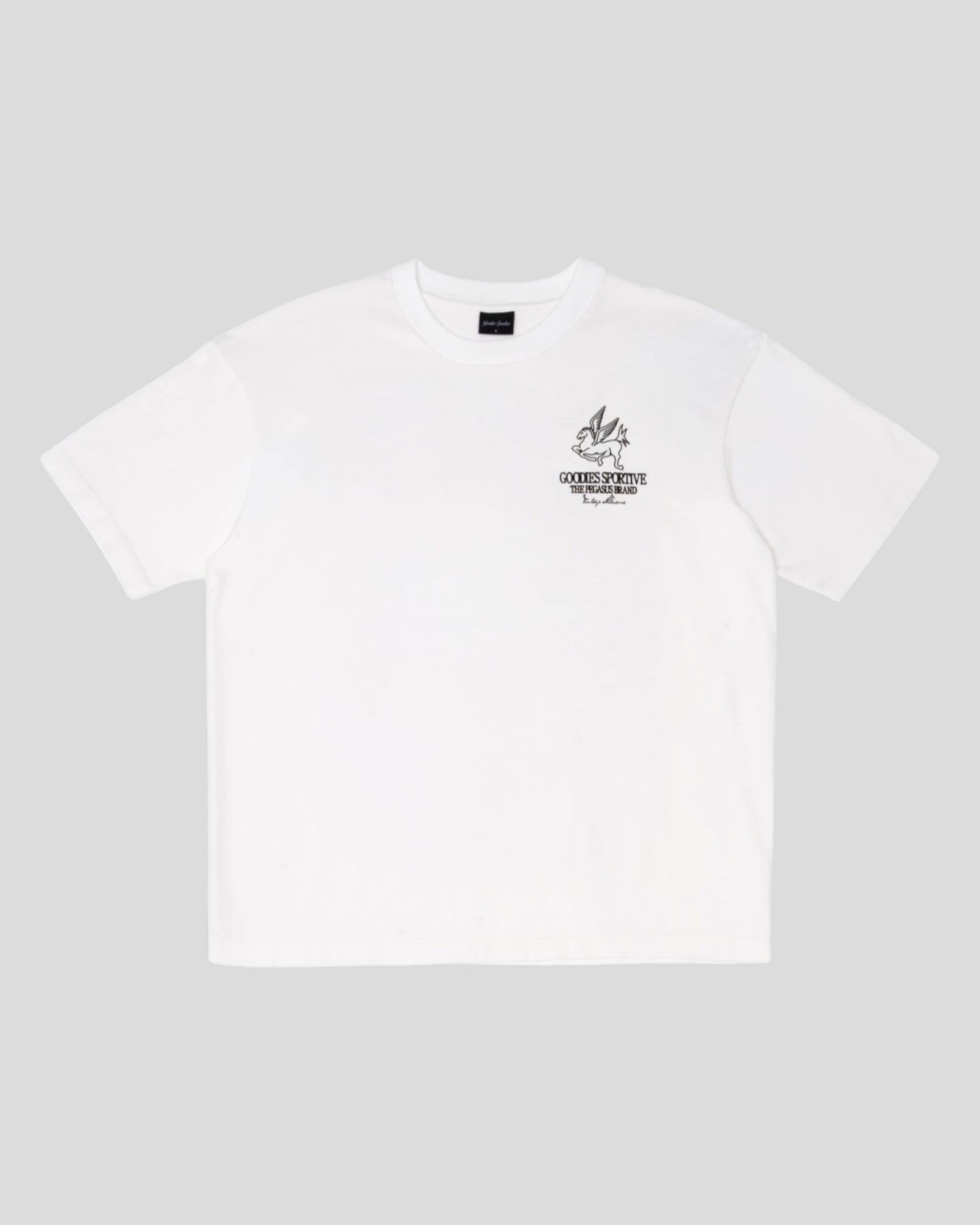 Goodies Sportive || Multi Pegasus Tee - White Goodies Sportive
