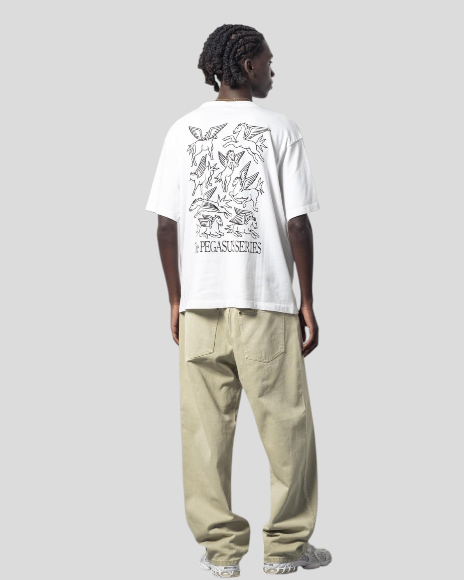 Goodies Sportive || Multi Pegasus Tee - White Goodies Sportive
