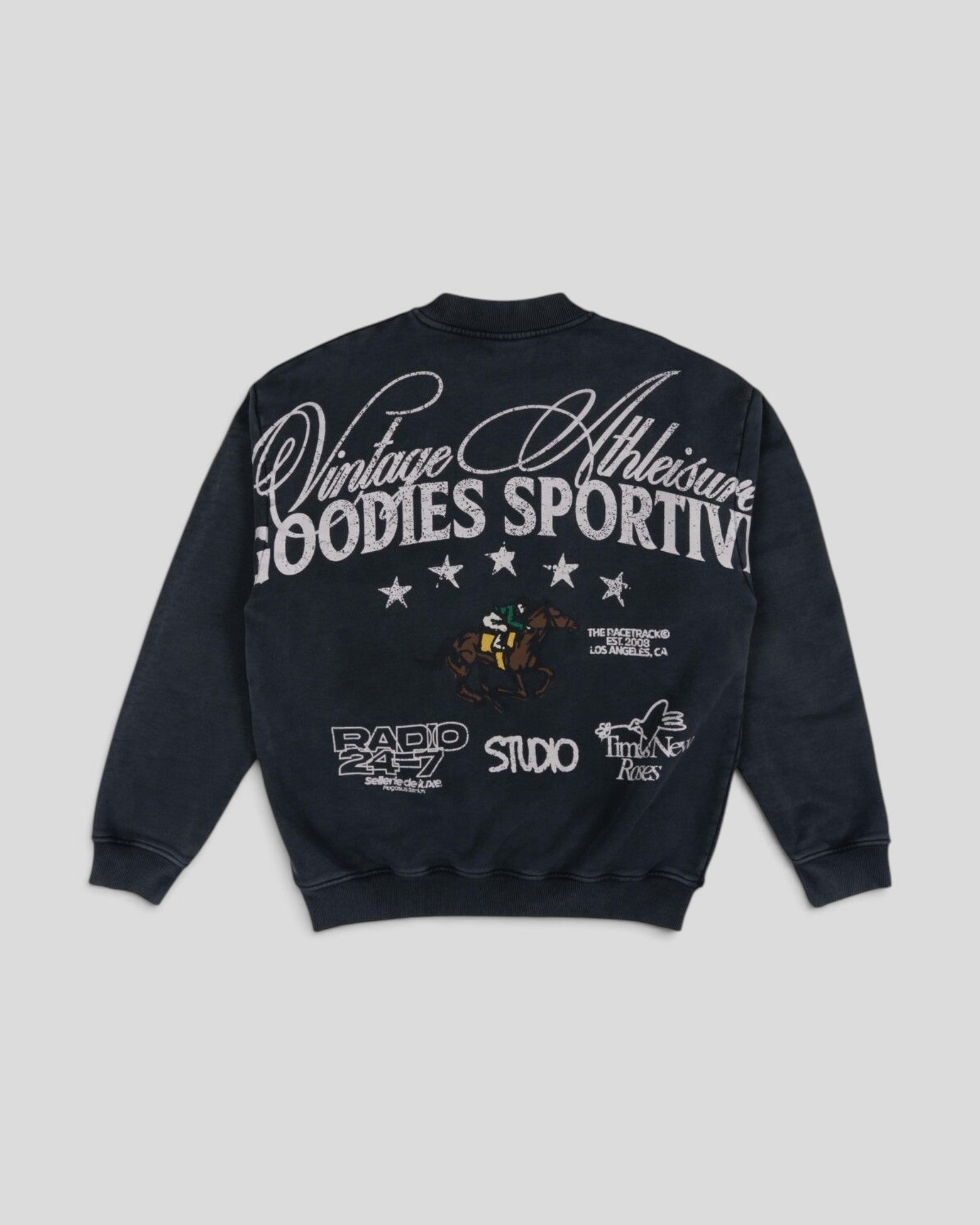 Goodies Sportive || Radio 24:7 Sweat - Grey Fadeout Goodies Sportive
