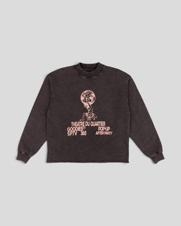 Goodies Sportive || Theatre Du Quartier Sweat - Eggplant Goodies Sportive