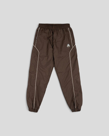 Goodies Sportive || New Patched Tracksuit Pants - Brown Atalante Lacan
