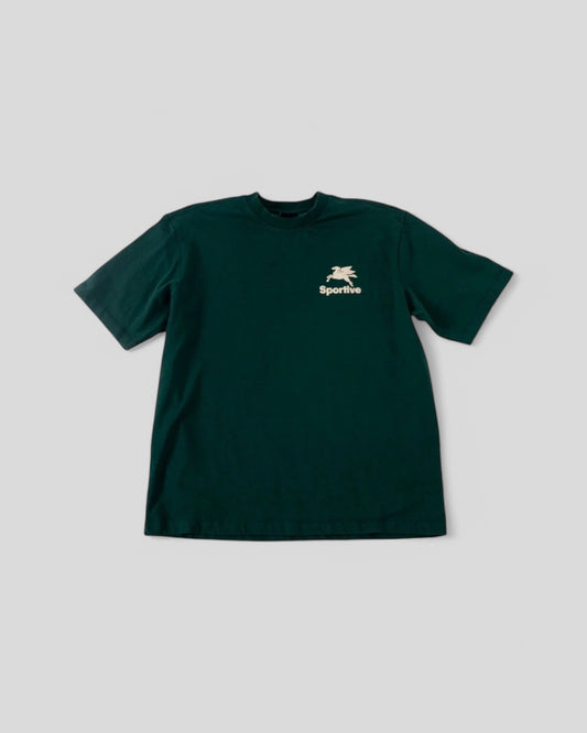 Sport-Goodies || Grünes Pegasus-T-Shirt