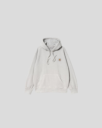 Carhartt || Hooded Nelson Sweat - Sonic Silver Garment Dyed Carhartt