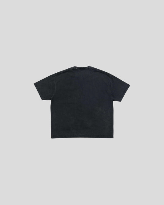New Amsterdam || Wax Tee Washed  - Black - W' New Amsterdam